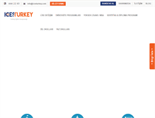Tablet Screenshot of icesturkey.com